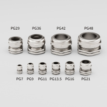 Nickel Plated Brass Cable Gland PG7-PG48 3-44mm