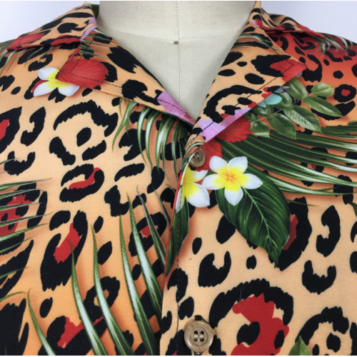 Custom Men's printed shirt Men's polyester cotton Shirts