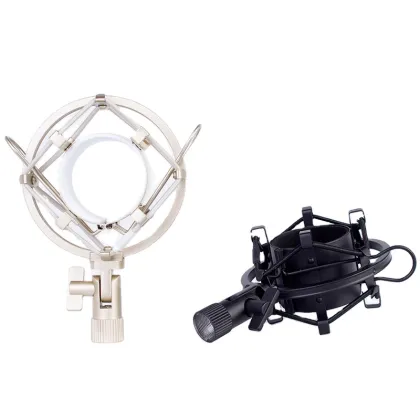 Metal Professional Broadcasting Microphone Shock Mount for Condenser Microphones - MS052W