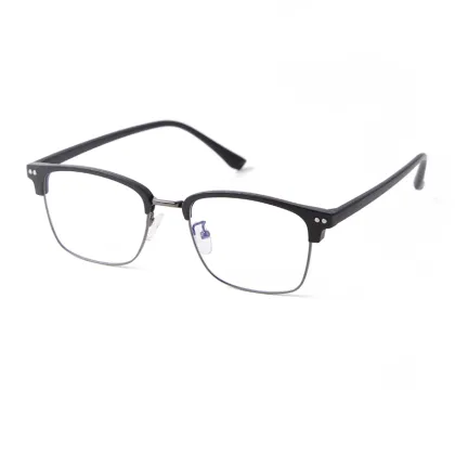 Korean Style Half Frame Optical Eyewear - Anti Blue Ray Glasses