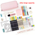 Capacité ultra-large Étui à crayon pour filles imperméables