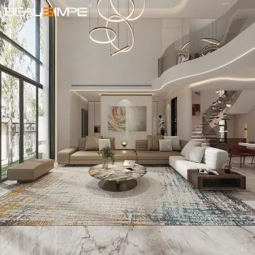Modern Minimalist White Leather Sofa