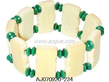 fashion wood beads bracelet