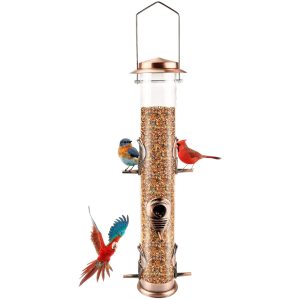 Tube Hanging Wild Bird Seed Feeder