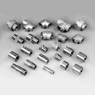 Forged high pressure pipe fittings