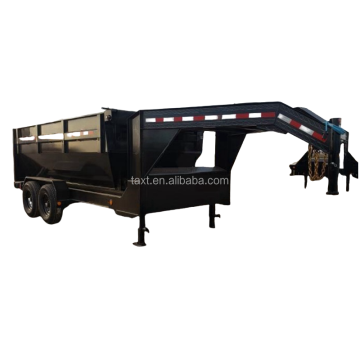 2024 Roll-Off Gooseneck Dump Trailer with 14k GVWR