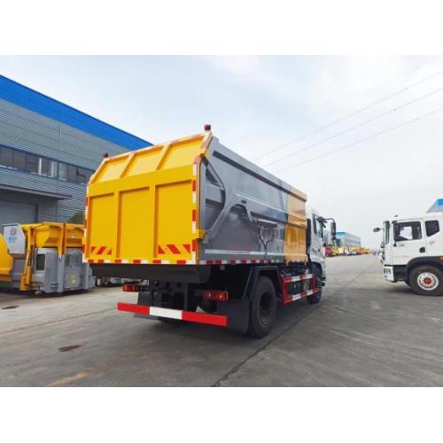 4x2 hook lift hydraulic arm garbage truck