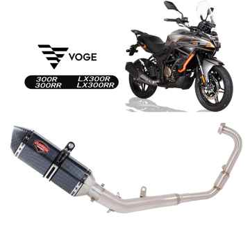 वोगे 300R/RR और LONCIN 300/500 के लिए मोटरसाइकिल मफलर निकास