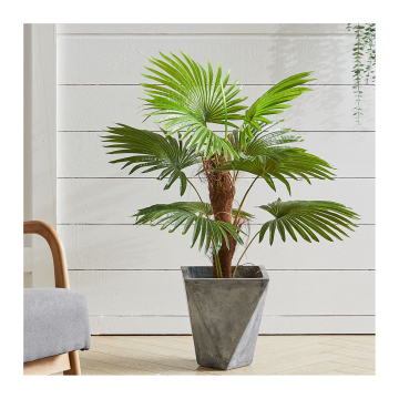 Linwoo 160cm Green Faux Palm Tree Artificial Indoor Plant