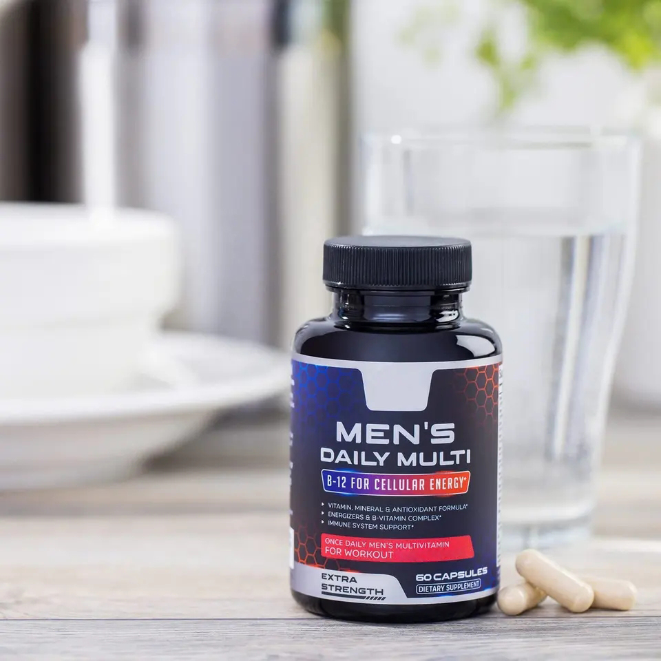 OEM/ODM Men Multivitamin Supplement Vitamin Health Support Energy Enhance Multivitamin Capsules for Men