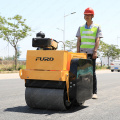 Rendimiento confiable 550 kg Walk-Behind Double Drum Vibratory Roller