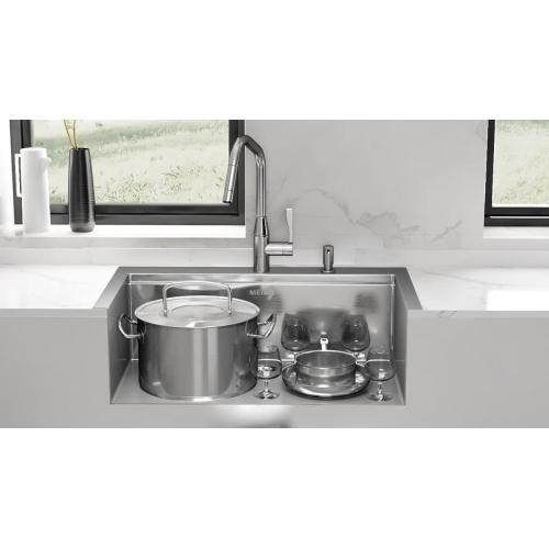 Top Mount Apron Sink Multifunctional 33x22 inch Handmade Topmount Kitchen Sink Manufactory