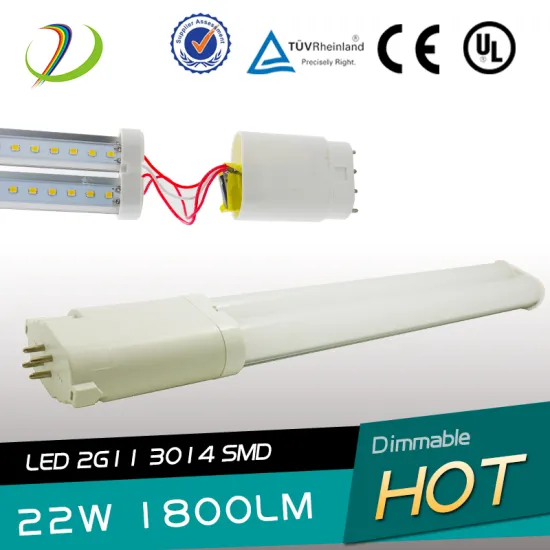 UL Listed 22W 2G11 Led Tube Light