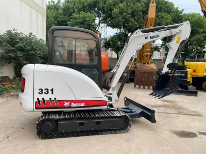 Used Bobcat 331 Mini Excavator - 3 Ton Excavator for Sale