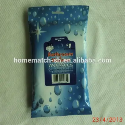 toilet cleaning wet wipes
