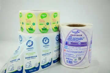 Custom Printing Label Roll Cosmetic Waterproof Stickers