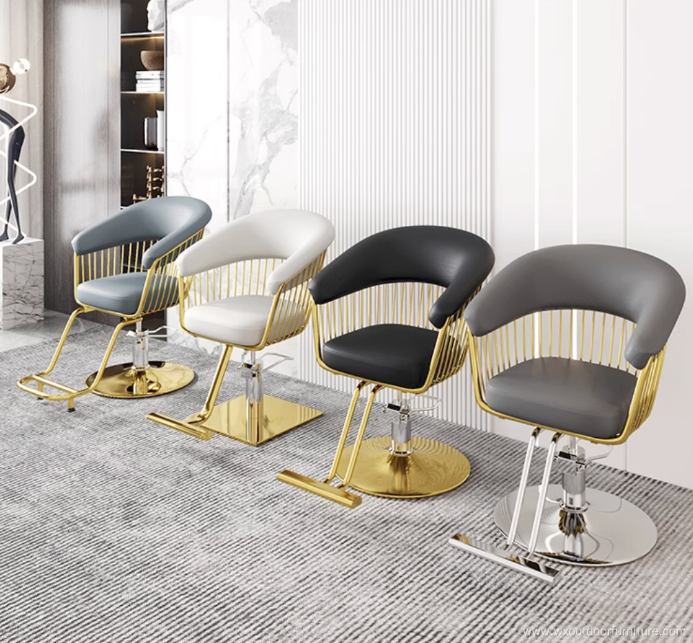 Factory Direct Commercial Furniture Vintage Heavy Duty Antique Beauty Salon Hydraulic Styling Barber Hair Cut Chair