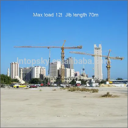 Top sky tower crane