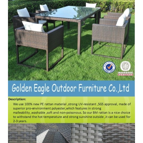 rattan chair and dining set furniture use outdoor