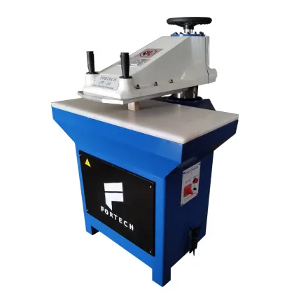 Hydraulic Swing Arm Leather Shoes Punching Machine