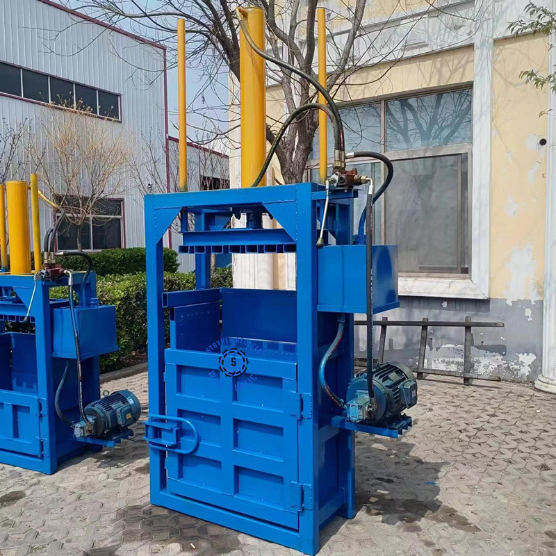 Vertical Semi-automatic Hydraulic Packer, Waste Paper Baler, And Waste ...