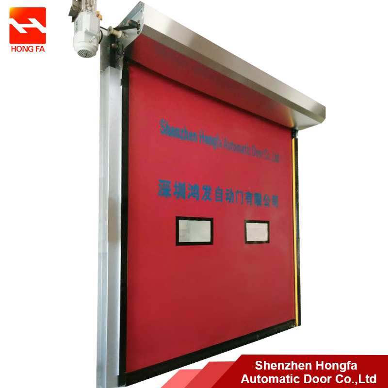 Flexible High Speed Zipper Cold Storage Door