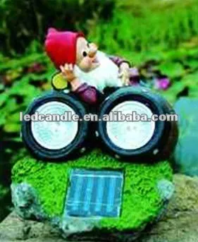 decoration resin solar light