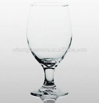 Hot sale clear glass cup drinking golet water goblet