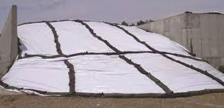 Customized bio-color silage bunker covering for poly sheeting
