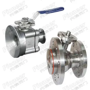 Flush Tank Bottom Ball Valve with Flange Welding End