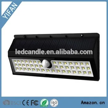 the most demanded products in dubai 44LED Outdoor Made in China solar wall light,solar spot light,solar light parts