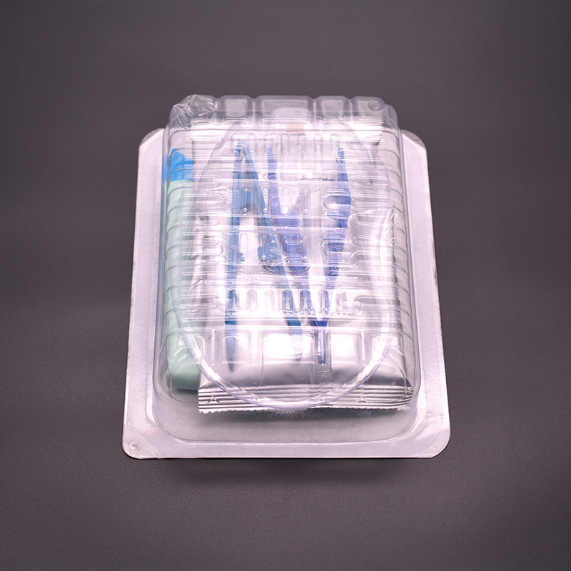 Disposable perineal care bag blister