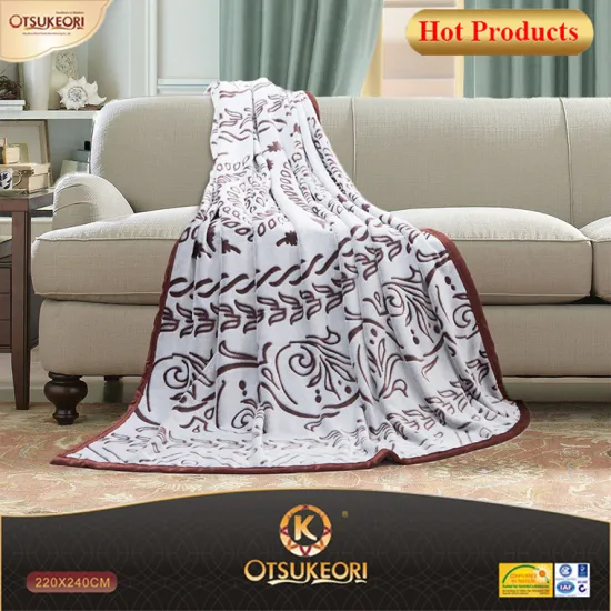 Super soft blanket and sherpa fleece thick carved blanket.