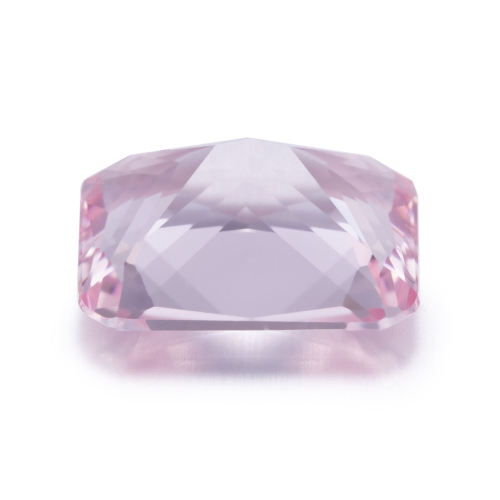 อัญมณีแซฟไฟร์สีชมพู Morganite ที่ปลูกในห้องปฏิบัติการแบบกำหนดเอง