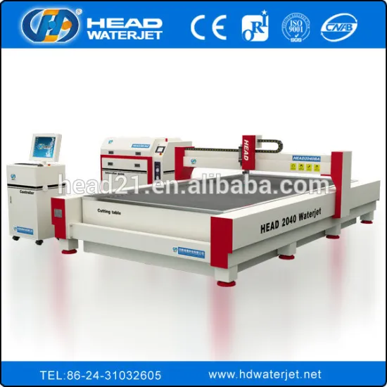 High pressure stone cutting waterjet machines