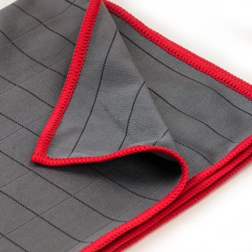 Carbon Microfiber Towel - Lint-Free Streak-Free Drying Cloth for Car Windows and Auto Detailing