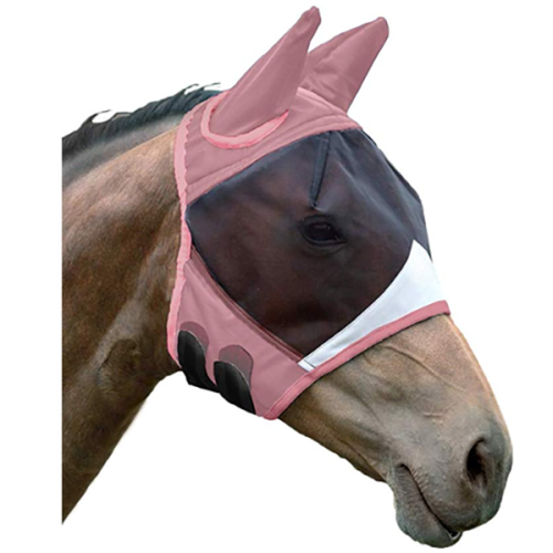 馬の馬のためのマスクホースフライマスク
