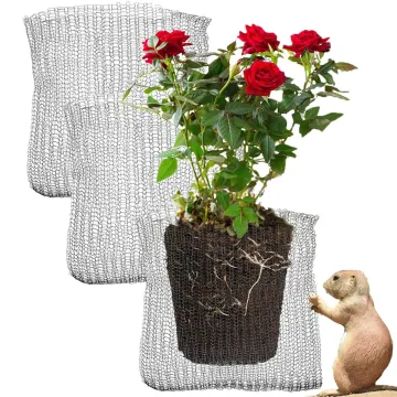 Knitted Mesh Tree Root Guard Baskets for Plant Root Protection
