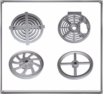 Shandong factory custom ductile iron casting parts heavy duty pump body