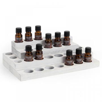 4 Tiers Wooden Nail Polish Organizer