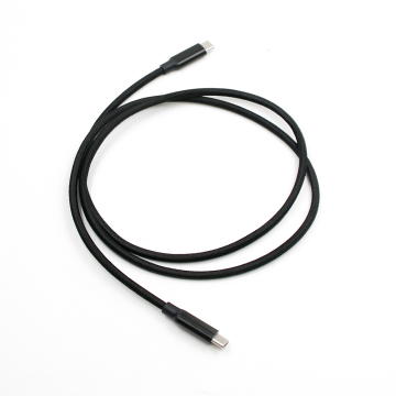 Yijiashishang Wholesale 3A Fast Charging Sync Data Cable Type C to Type C Mobile Phone Accessories