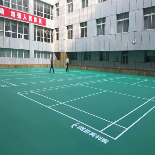 vinyl sport flooring badminton court mat indoor sport