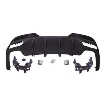 GLE63 AMG Coupe Achter diffuser - Zwarte lip voor Mercedes -Benz W166/X292
