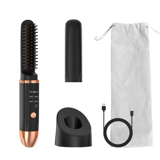 Wireless Charging & Negative Ion Technology: The Ultimate Mini Dual-Use Hair Straightener