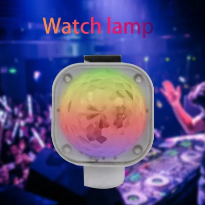 Voice-Controlled RGB LED Circular Light: DIY Night Light Decoration