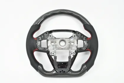 YTcarbon Custom Real Carbon Fiber Steering Wheel For Civic type-R gen 8