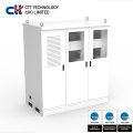 Integrated solar power cabinet energy storage system