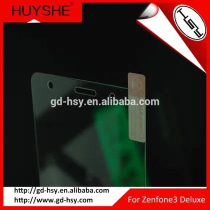 HUYSHE mobile phone accessories tempered screen protector for zenfone 3 ,for ASUS zenfone 3 tempered glass screen protector