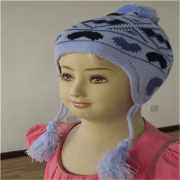 Kid's Crochet Jacquard Hats