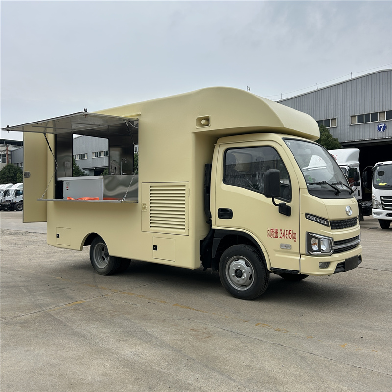 Large event catering truck;